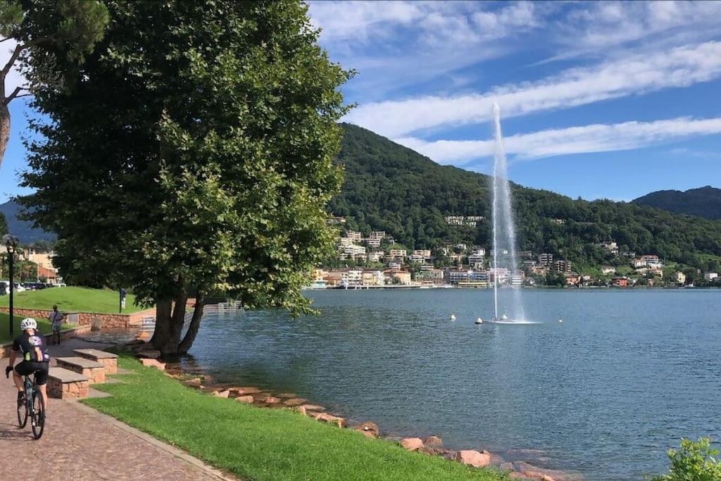 Tresa Bay House - Lugano Lake Lavena Ponte Tresa Extérieur photo
